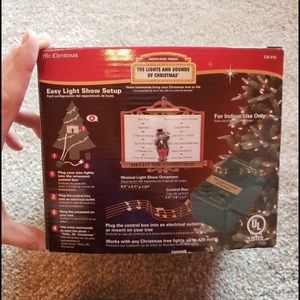 Mr Christmas Maestro Musical Light Show Ornament